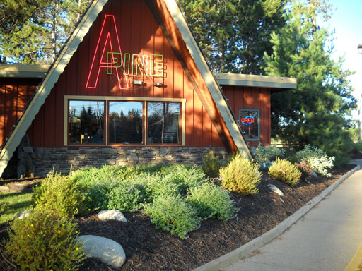 More than just great home style food, the A-Pine has a Gas Express, and a Paul Bunyan Roadside Park.