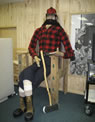 The Guiness Book World record largest Paul Bunyan rag doll is in Crosslake, MN, along the Paul Bunyan Scenic Byway.