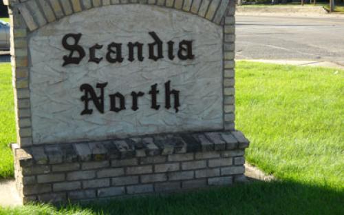 Scandia North sign