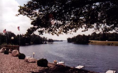 beautiful view of northern-most bay of Cross Lake