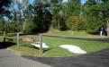 See Paul Bunyan's footprints at the park in Breezy Point.