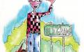 As featured on the Paul Bunyan Scenic Byway playing cards, Timothy Burr is a character created to tell a story of Tim.