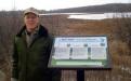 Rice Lake, DNR interpretive panel on Shallow lakes