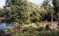 Riverside Inn Flower Garden overlooking the Pine River