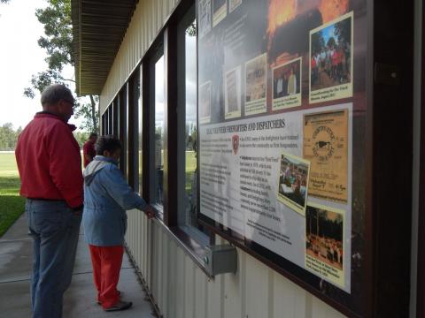 Visit the Fire Truck Museum at Ideal Community Park.