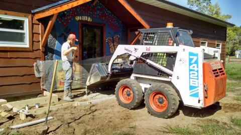 Concrete footings poured image 4