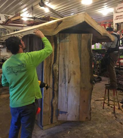 Logger's Outhouse Talking Box has landed image 7