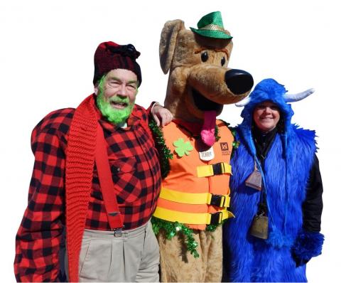 Paul Bunyan, Bobber the Water Safety Dog, Babe the Blue Ox Paul Bunyan, Bobber the Water Safety Dog, Babe the Blue Ox