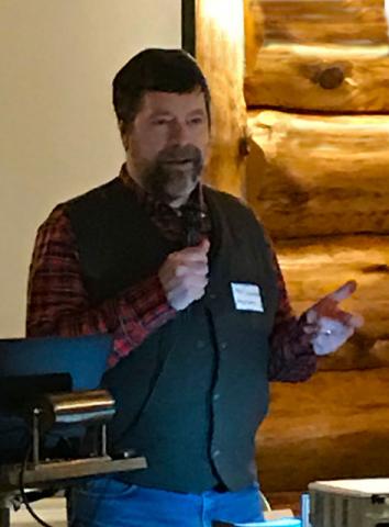 Member & volunteer, Mike Schwieters, shared his experiences interviewing and awarding student applicants for the Paul Bunyan Scenic Byway's annual 'Linda Ulland Memorial Scholarship'. Member & volunteer, Mike Schwieters, shared his experiences interviewing and awarding student applicants for the Paul Bunyan Scenic Byway's annual 'Linda Ulland Memorial Scholarship'.