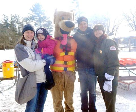 Folks of all ages flocked to the Crosslake Corps of Engineers park to sample soup, make s'mores and smile at the camera.