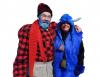 Paul Bunyan's Holiday Head of Blue Hair