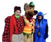 Paul Bunyan, Bobber the Water Safety Dog, Babe the Blue Ox